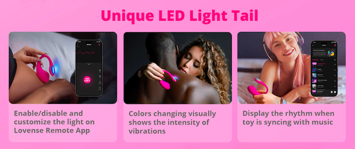 Lovense Lush 4 trứng rung không dây cao cấp điều khiển app thông minh